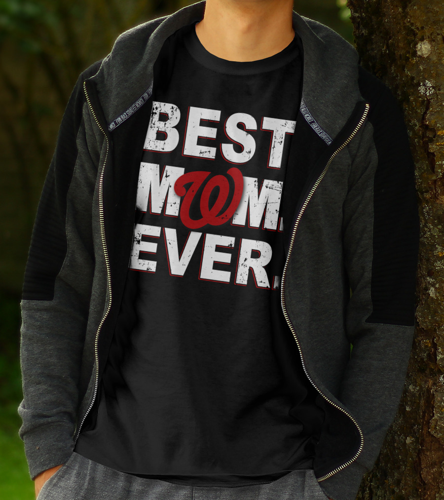 Best Mom Ever Washington Nationals T-Shirt