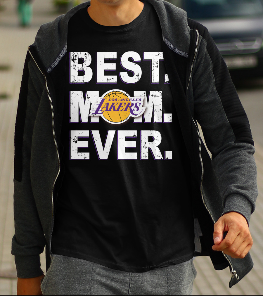 BEST MOM EVER LOS ANGELES LAKERS T-Shirt