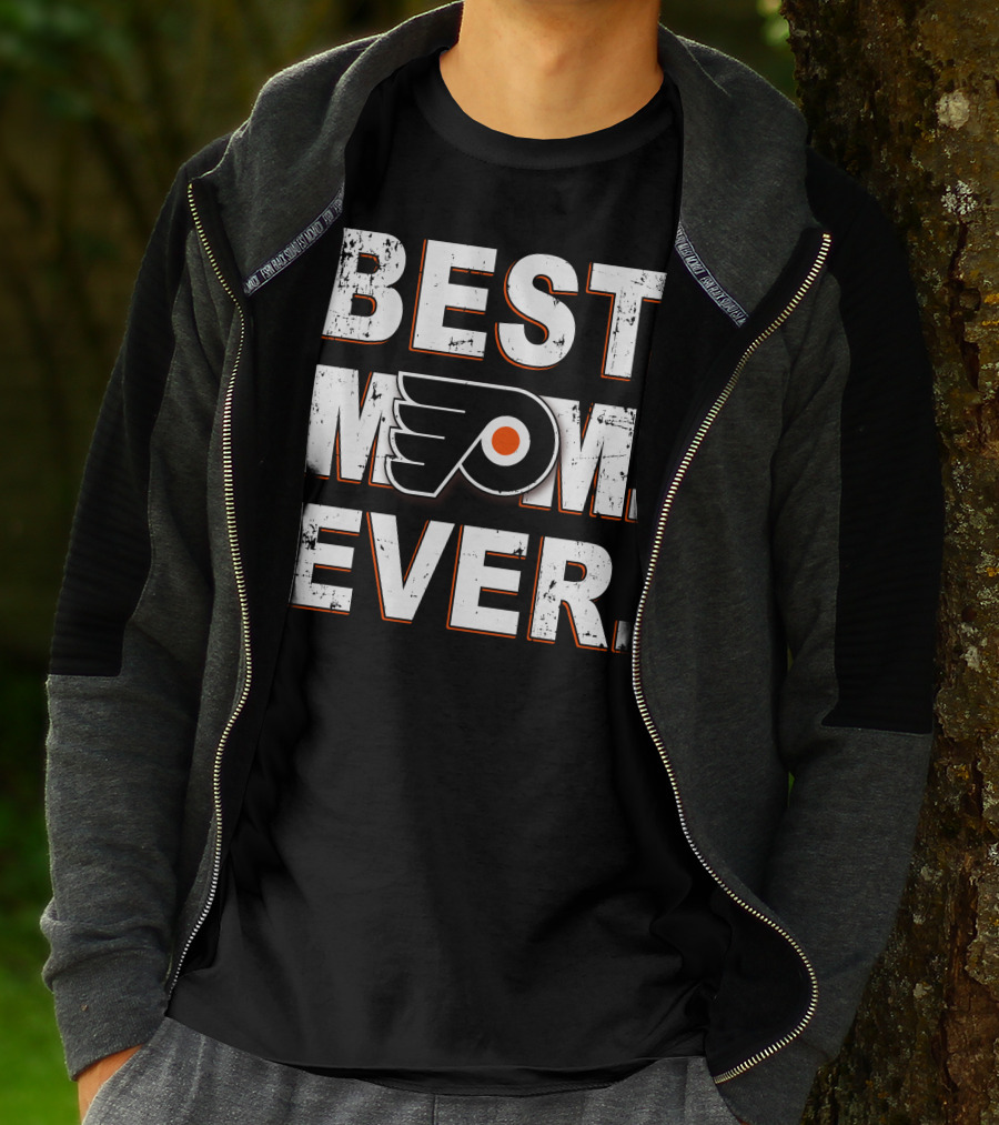 Best Mom Ever Philadelphia Flyers Fan T-Shirt
