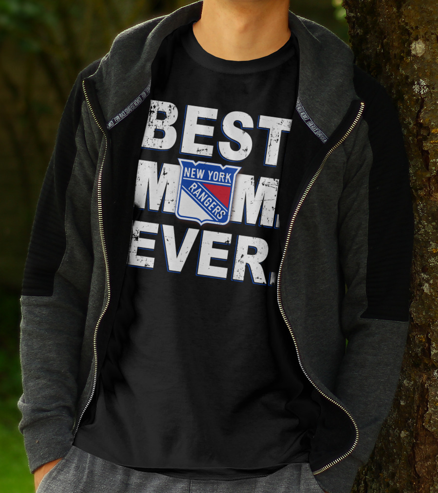 BEST MOM EVER New York Rangers Fan T-Shirt