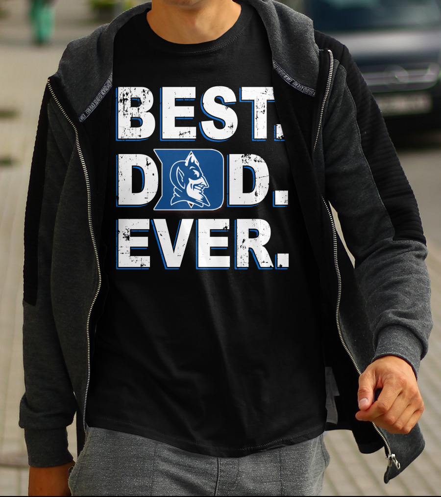 Best Dad Ever Duke Blue Devils T-Shirt