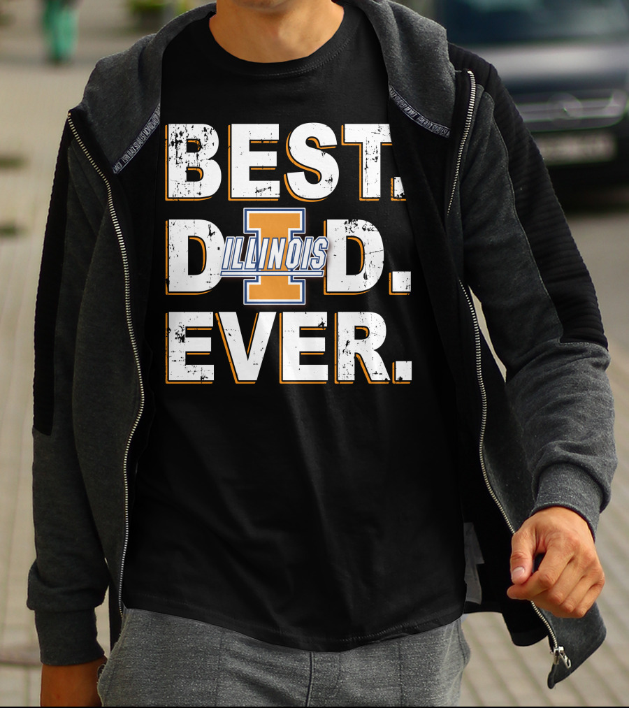 Best Illinois Dad Ever T-Shirt
