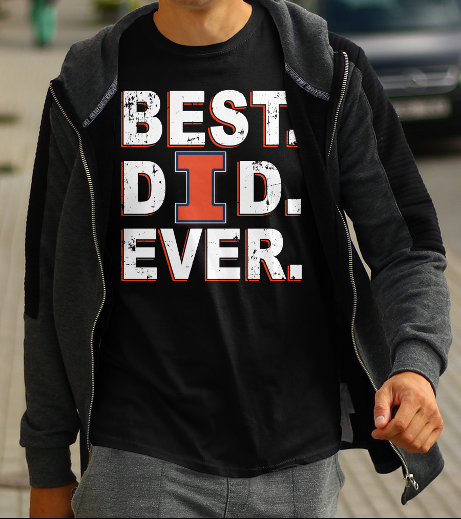 Best Dad Ever Illinois T-Shirt