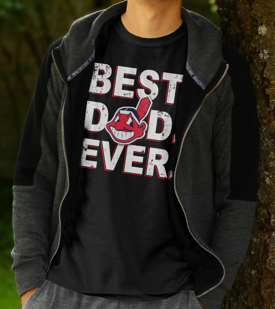Best Dad Ever Chief Wahoo T-Shirt