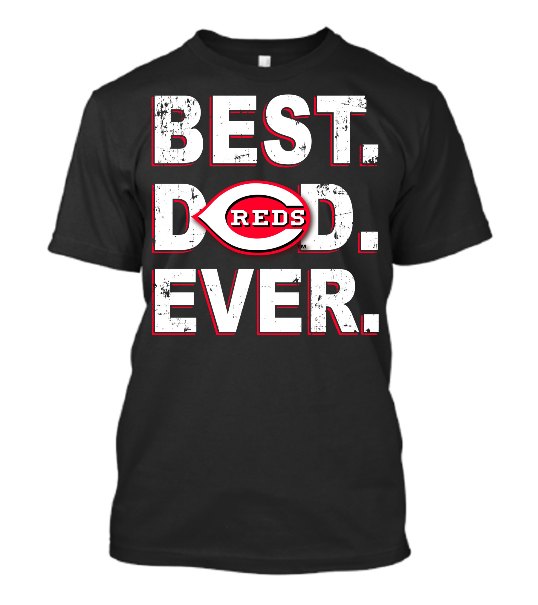 Best Dad Ever Reds T-Shirt