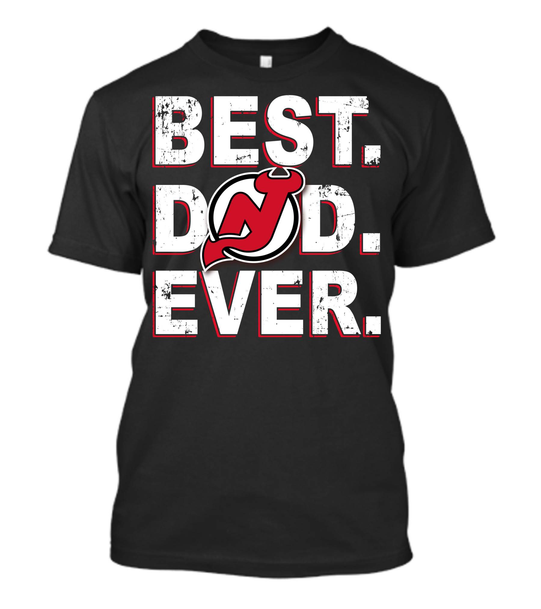 Best Dad Ever New Jersey Devils T-Shirt