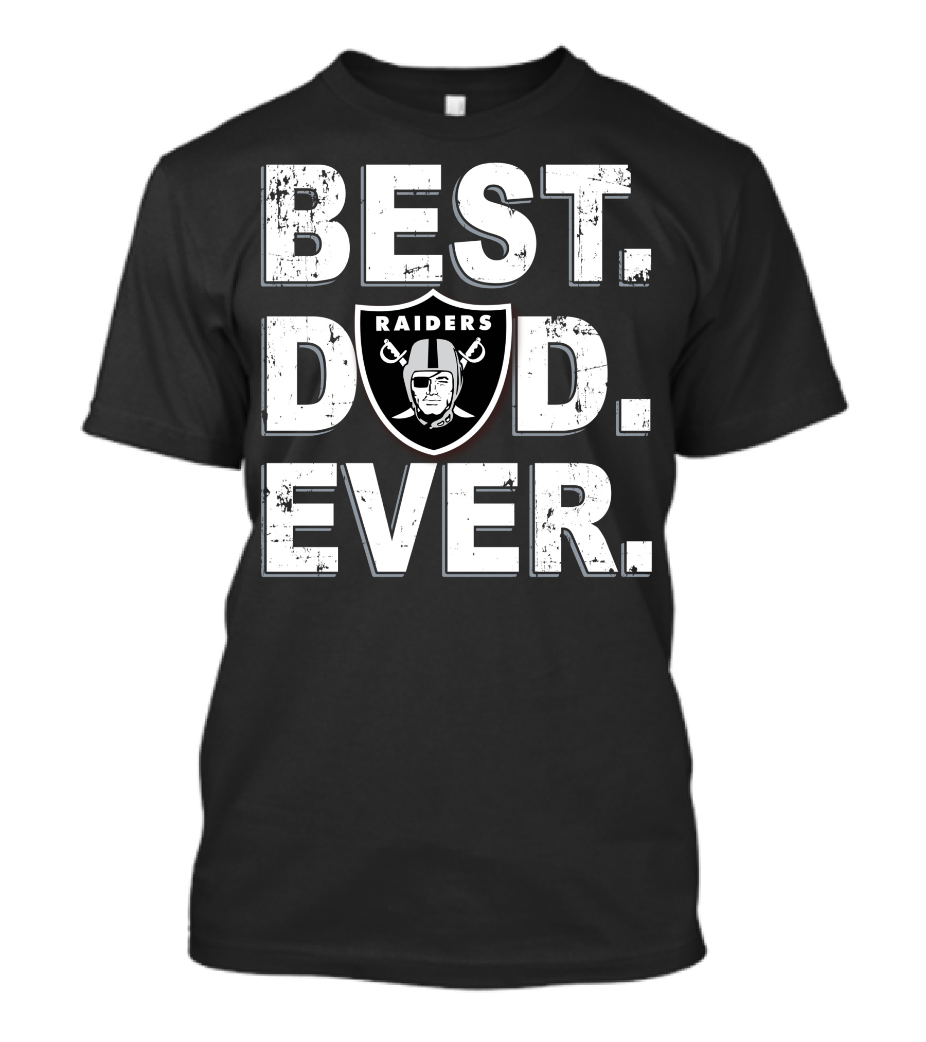 BEST DAD EVER LAS VEGAS RAIDERS FOOTBALL FAN T-Shirt