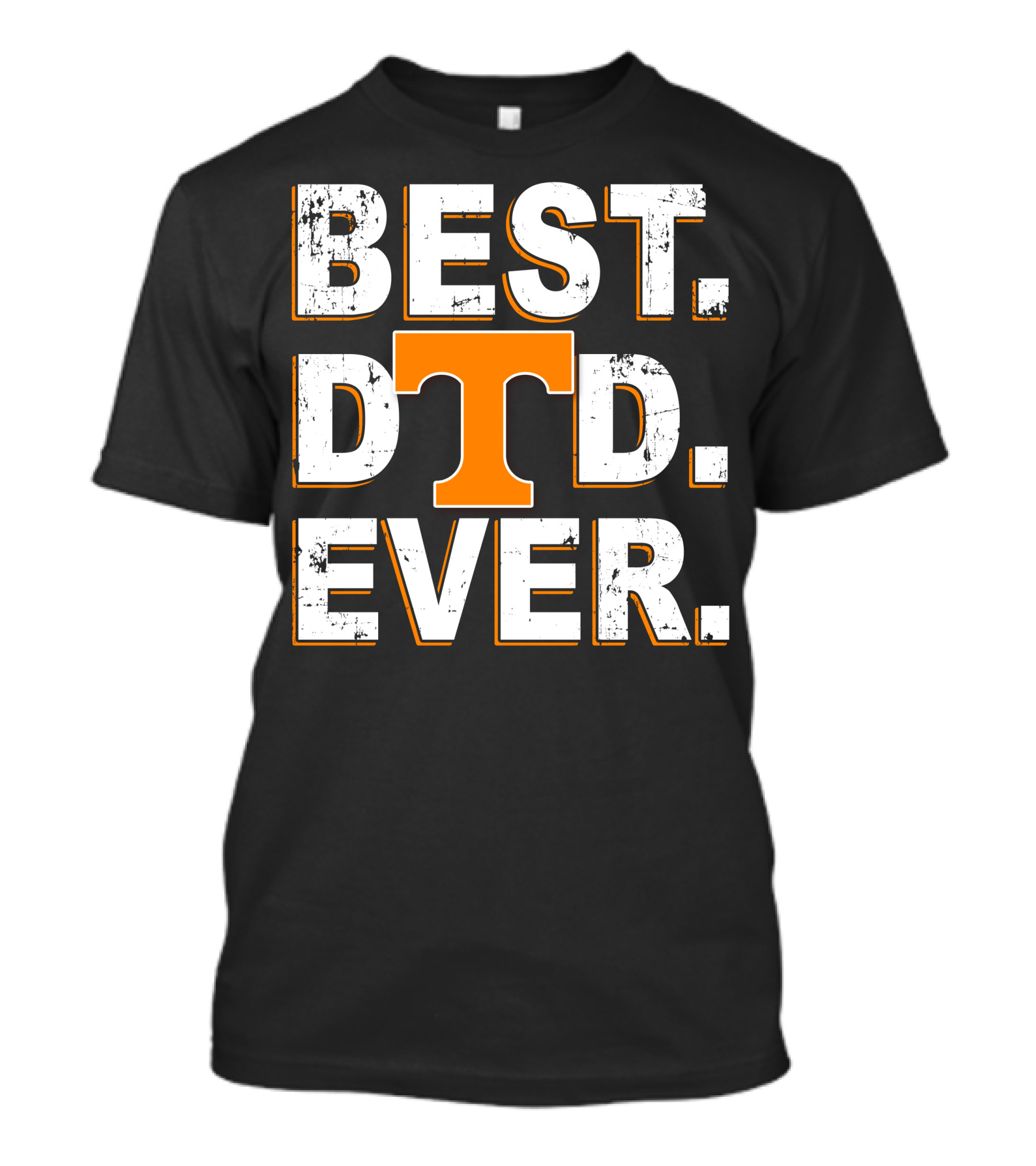 Best Dad Ever Tennessee Volunteers Fan Football T-Shirt
