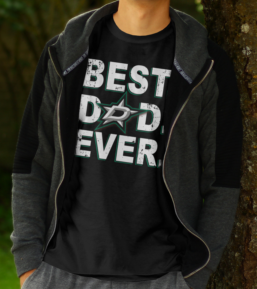 Best Dad Ever Dallas Stars T-Shirt