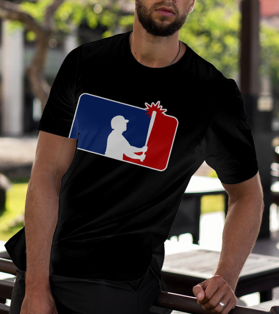 Let Brett Bang MLB Funny Parody Baseball Bat T-Shirt