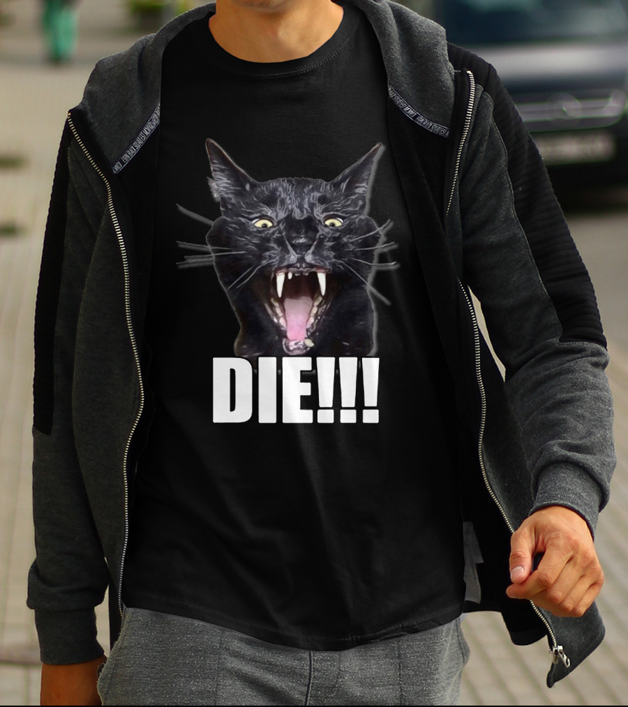 Sylvester The Talking Cat Die Die T-Shirt