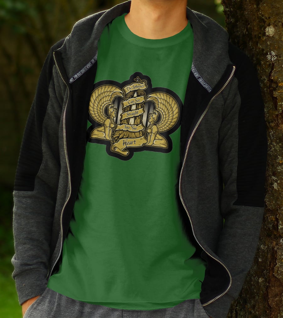 Southern Oracle Sphinxes Can See Straight Into Your Heart T-Shirt