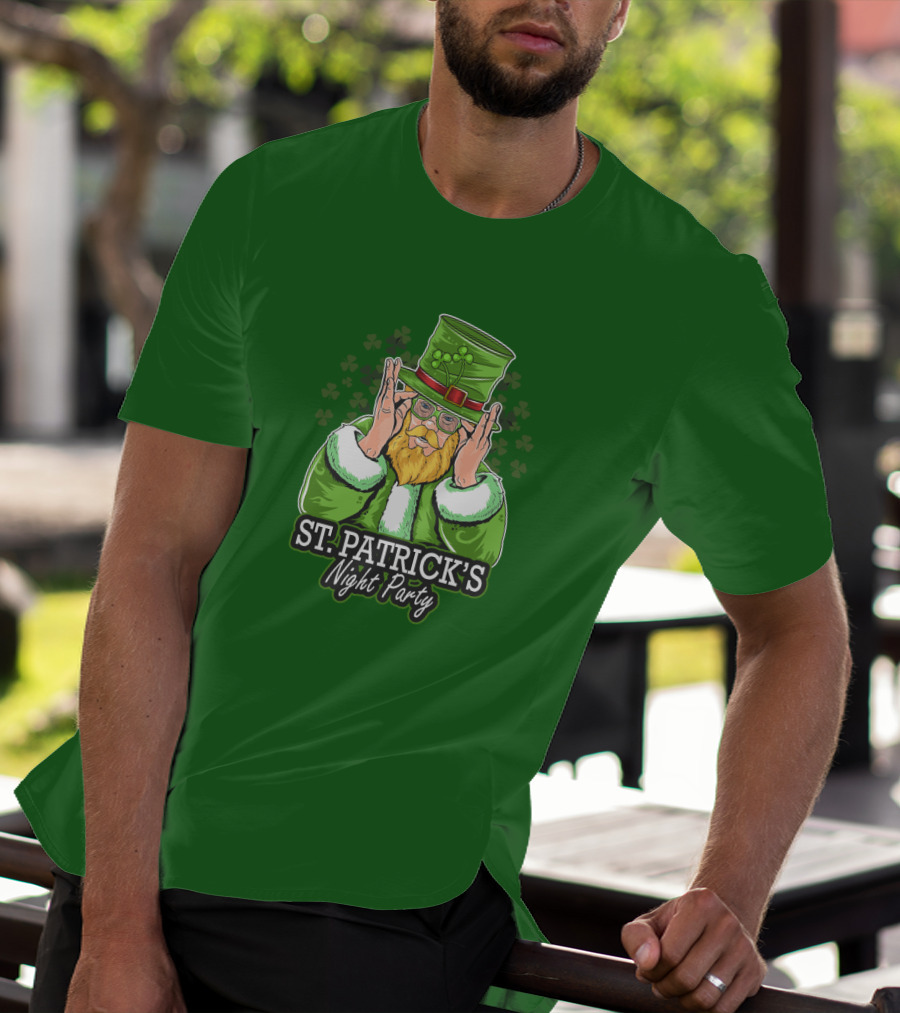 ST. PATRICK'S NIGHT PARTY Irish Leprechaun T-Shirt