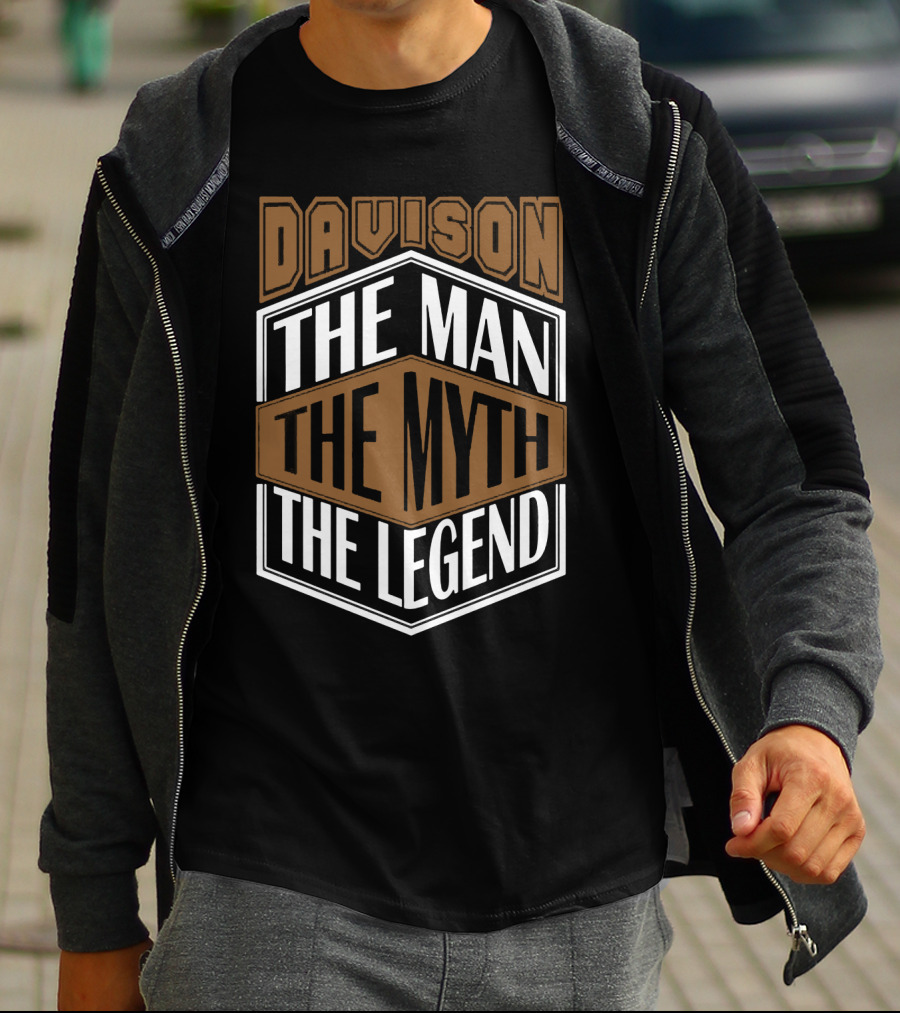 Davison The Man The Myth The Legend T-Shirt