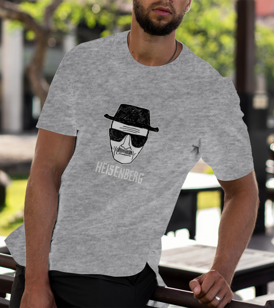 Heisenberg Hat Sunglasses Mask Face T-Shirt