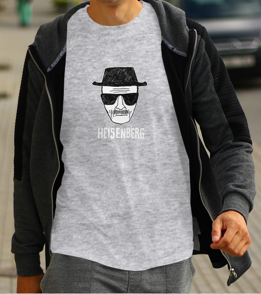 Heisenberg Hat Sunglasses Mask Face T-Shirt