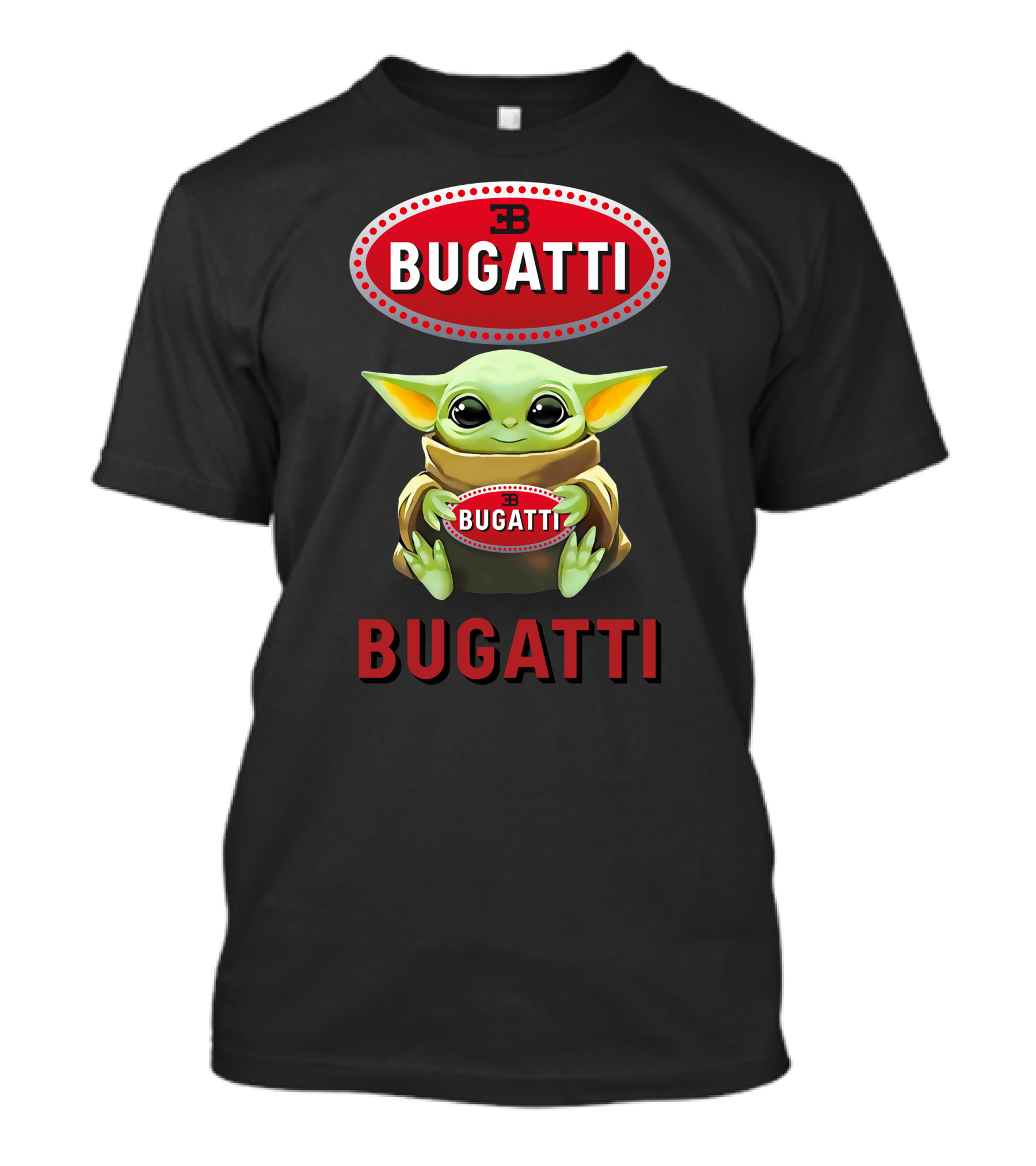 Bugatti Baby Yoda Hugging T-Shirt