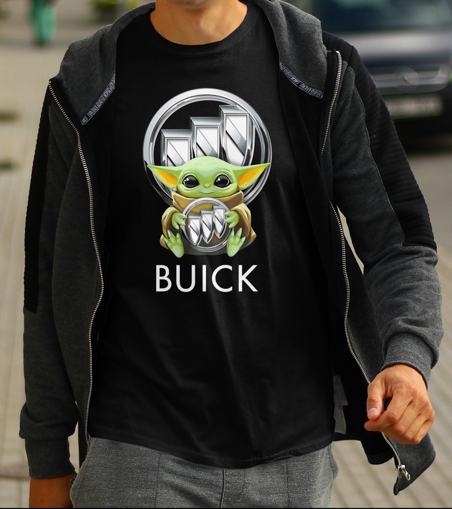 Baby Yoda Holding Buick T-Shirt