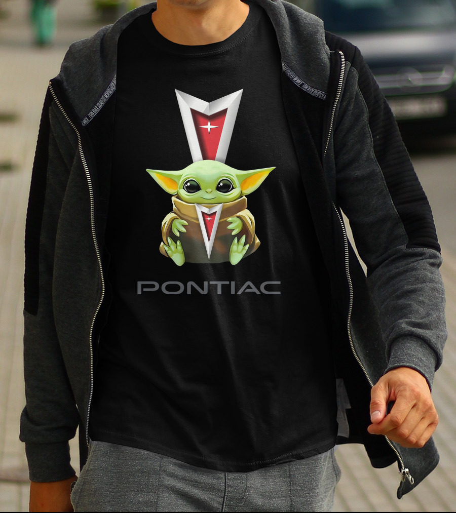 Baby Yoda Holding Pontiac T-Shirt
