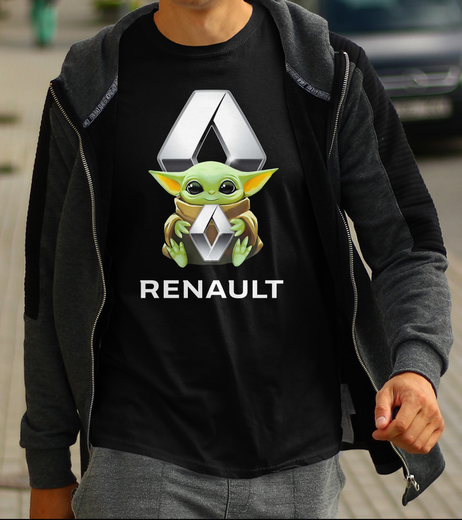 Baby Yoda Hugging Renault T-Shirt