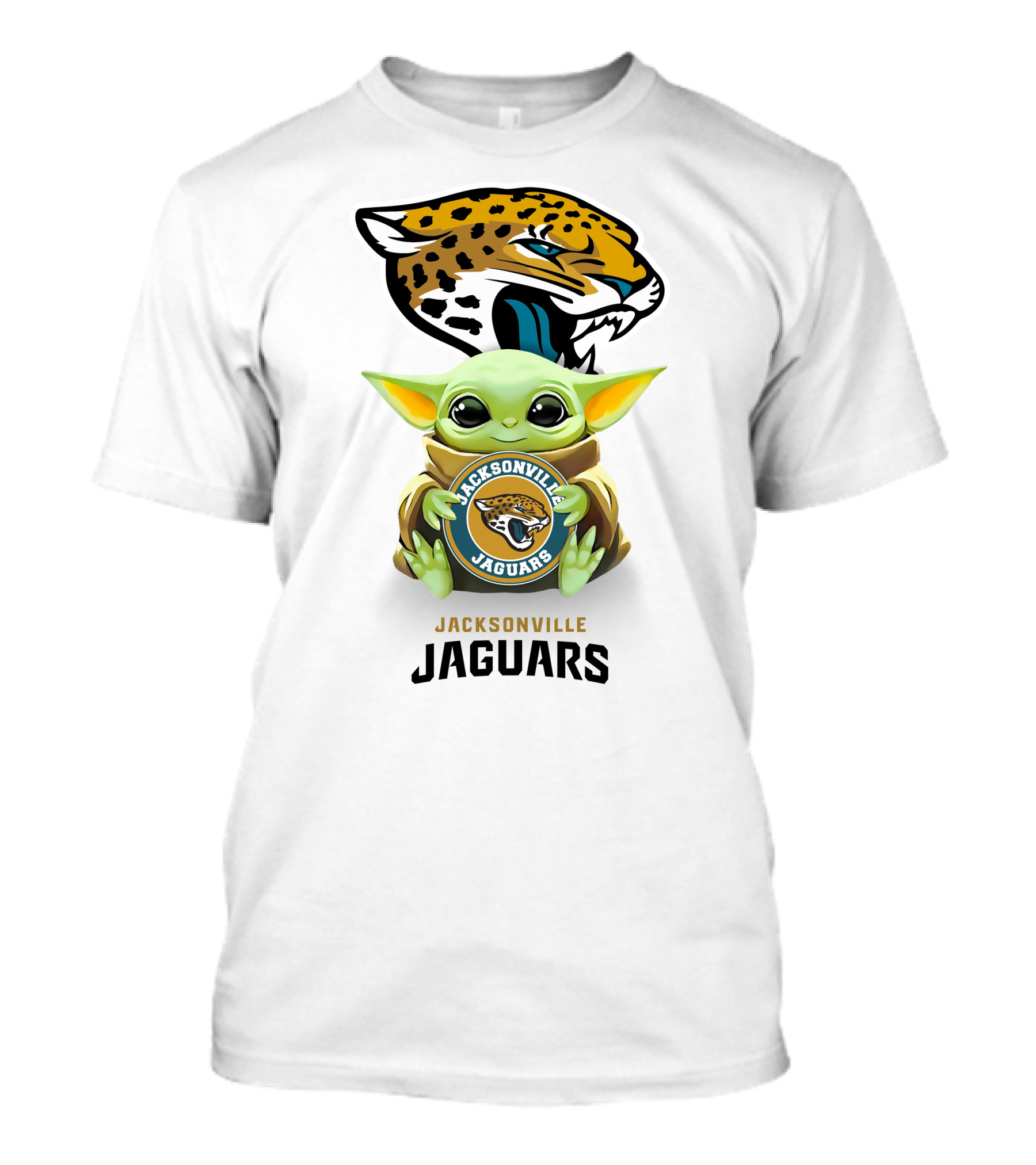 Baby Yoda Jacksonville Jaguars Nfl Team Spirit Fan T-Shirt