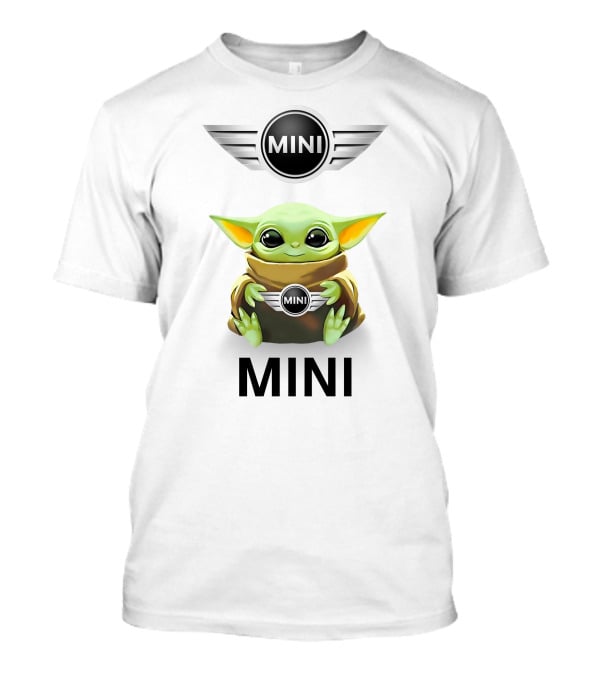 Mini Baby Yoda Hug T-Shirt
