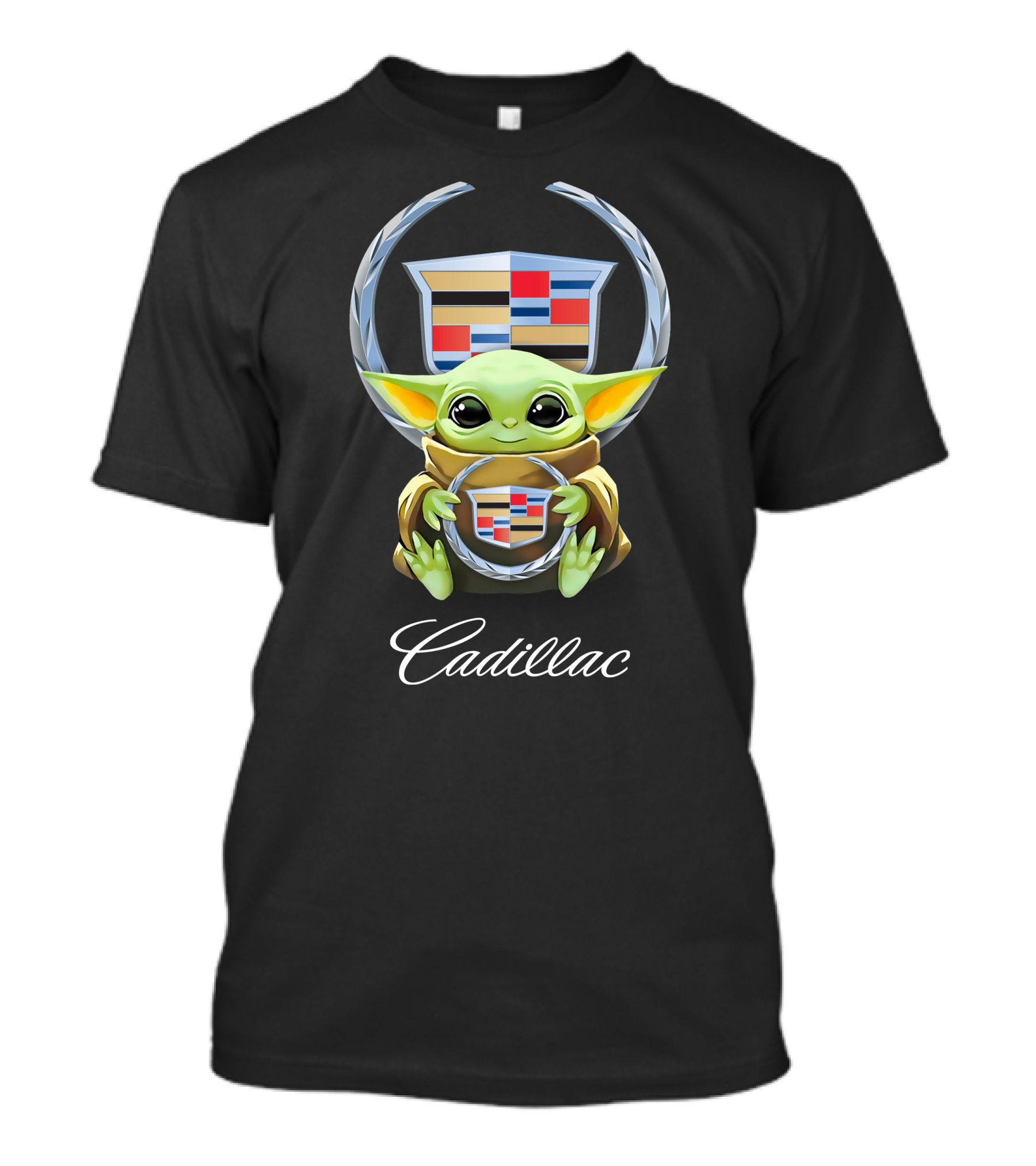 Grogu Holding Cadillac T-Shirt
