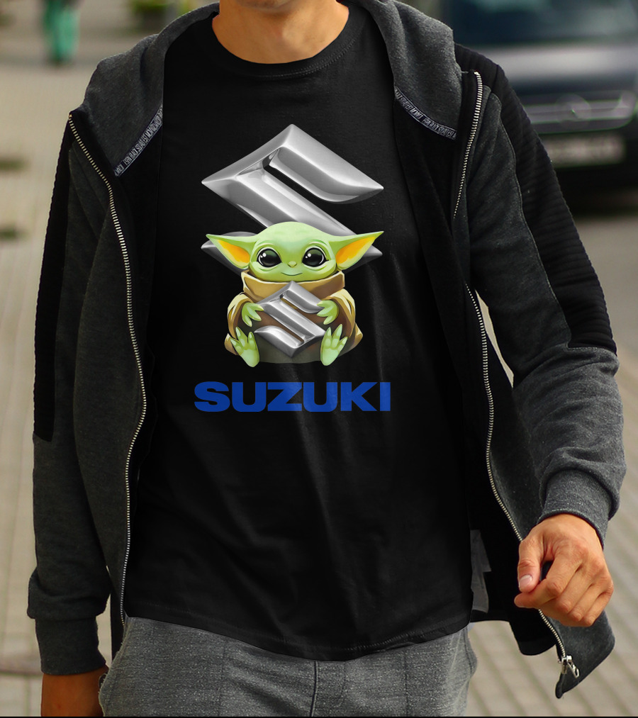 Grogu Suzuki Logo Hug T-Shirt