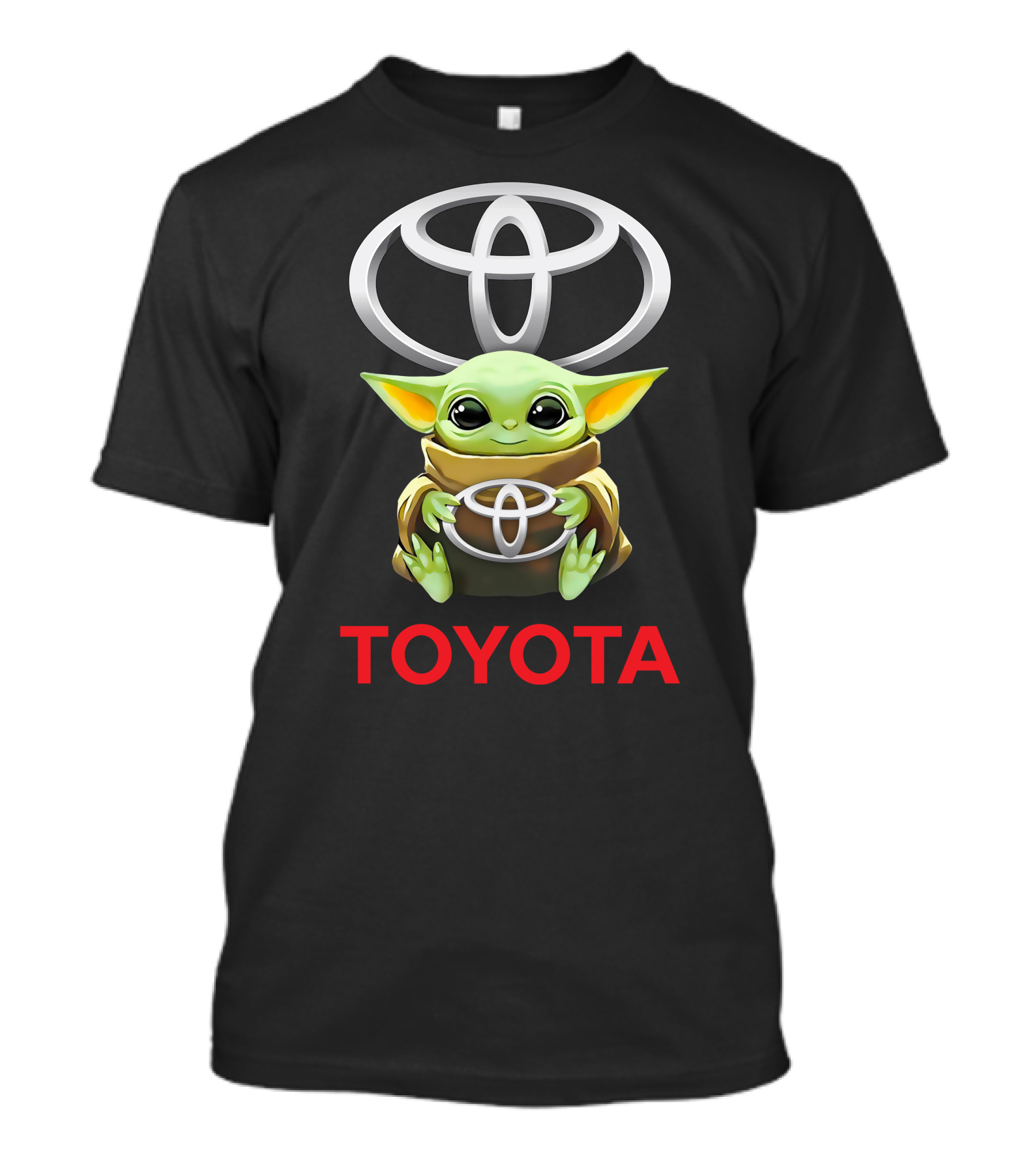Grogu Embrace With Toyota T-Shirt