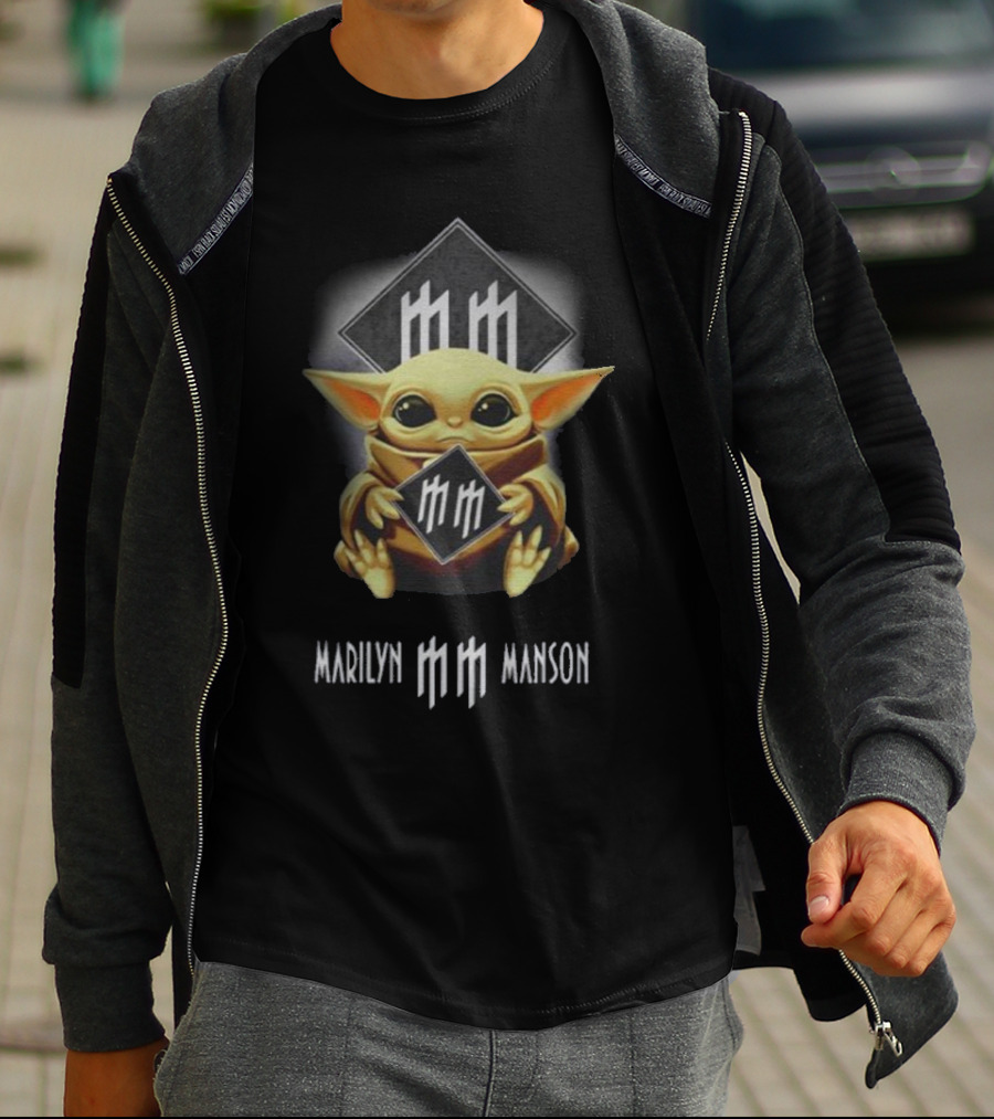 Marilyn Manson MM Baby Yoga T-Shirt