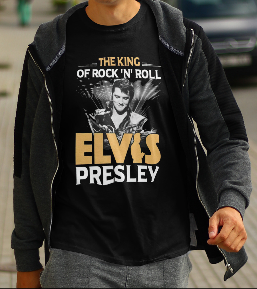 Elvis Presley The King Of Rock 'n' Roll T-Shirt
