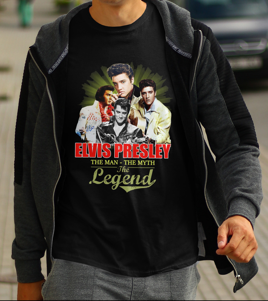 Elvis Presley The Man The Myth The Legend T-Shirt