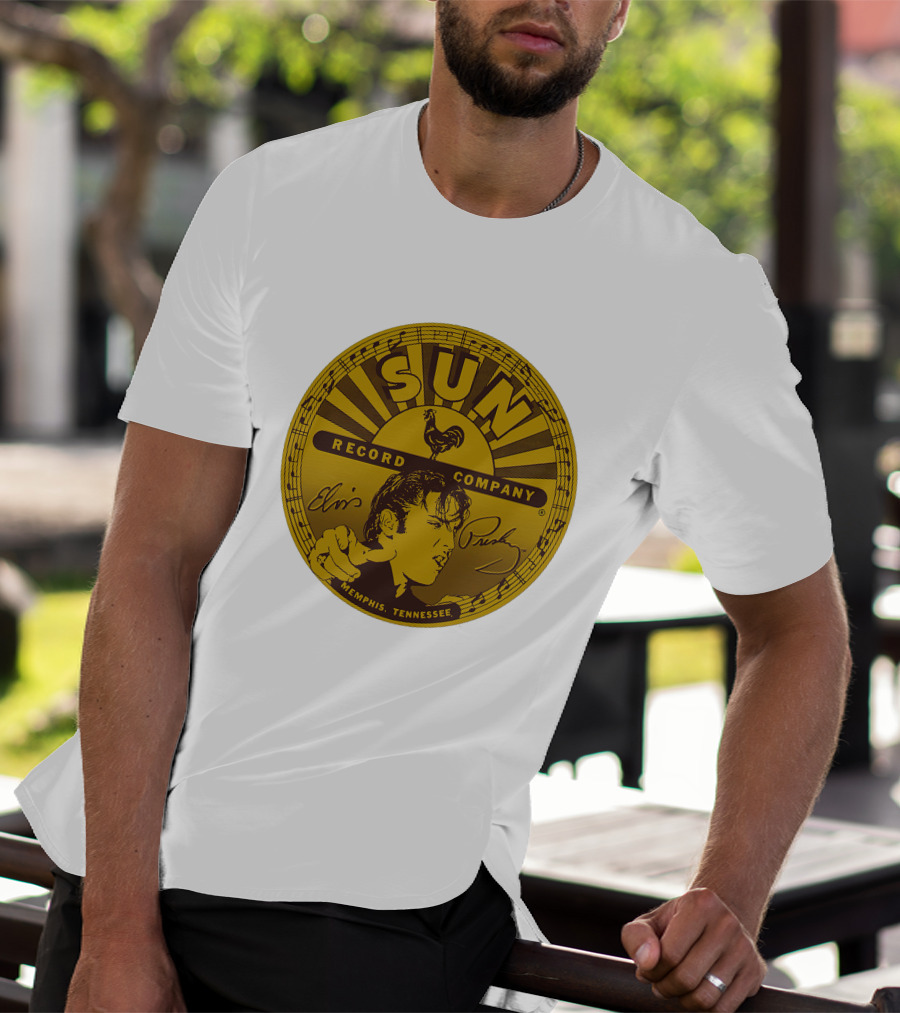 SUN Record Company Elvis Presley Memphis Tennessee T-Shirt