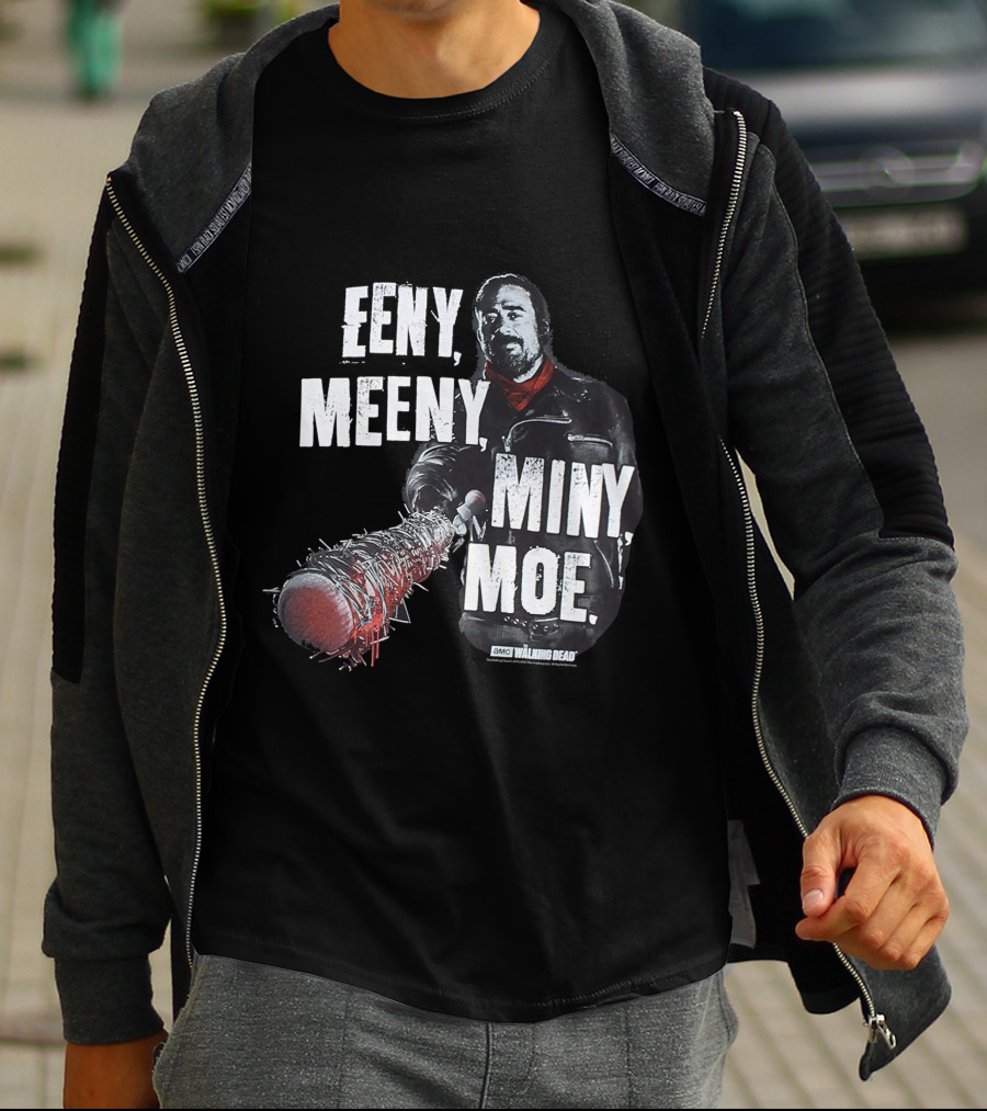 Eeny Meeny Miny Moe The Walking Dead Negan Lucille T-Shirt