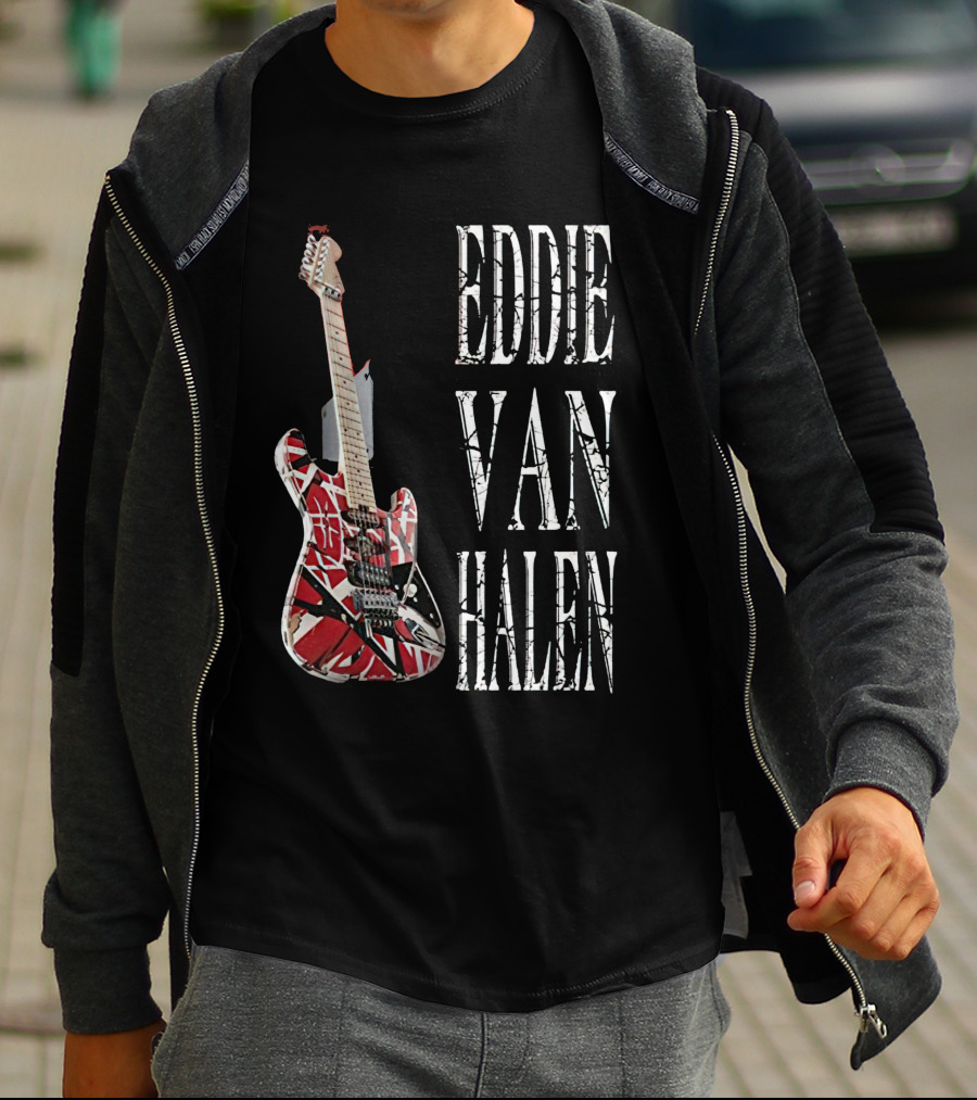 Eddie Van Halen Guitar T-Shirt