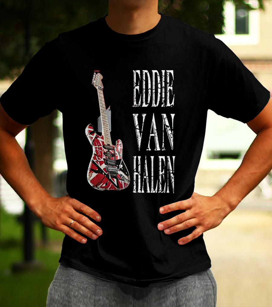 Eddie Van Halen Guitar T-Shirt