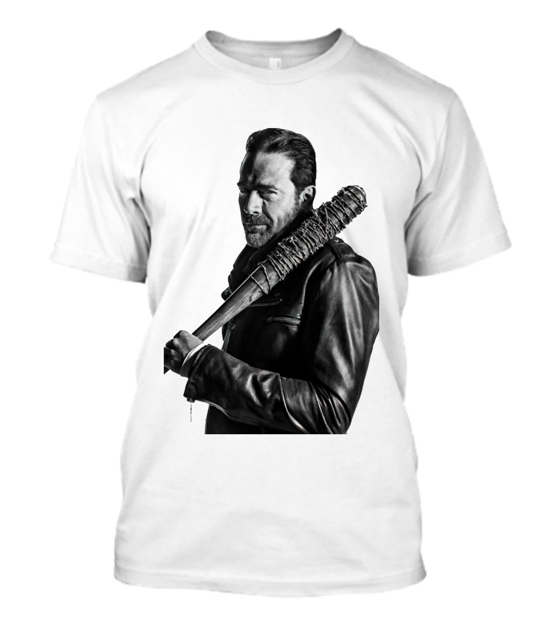 Jeff Negan Walking Dead Lucille Bat Iconic Image T-Shirt