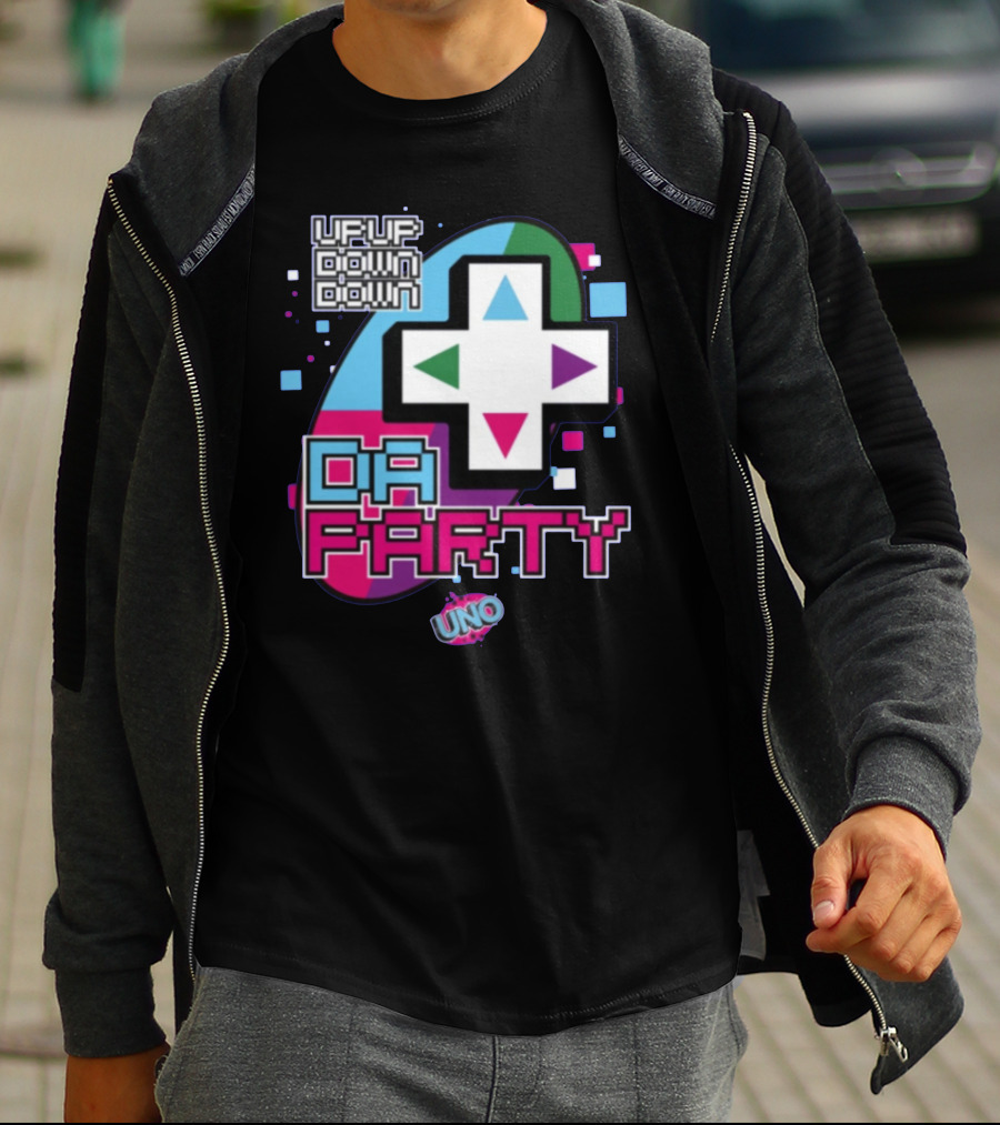 UPUPDOWNDOWN DA PARTY UNO T-Shirt
