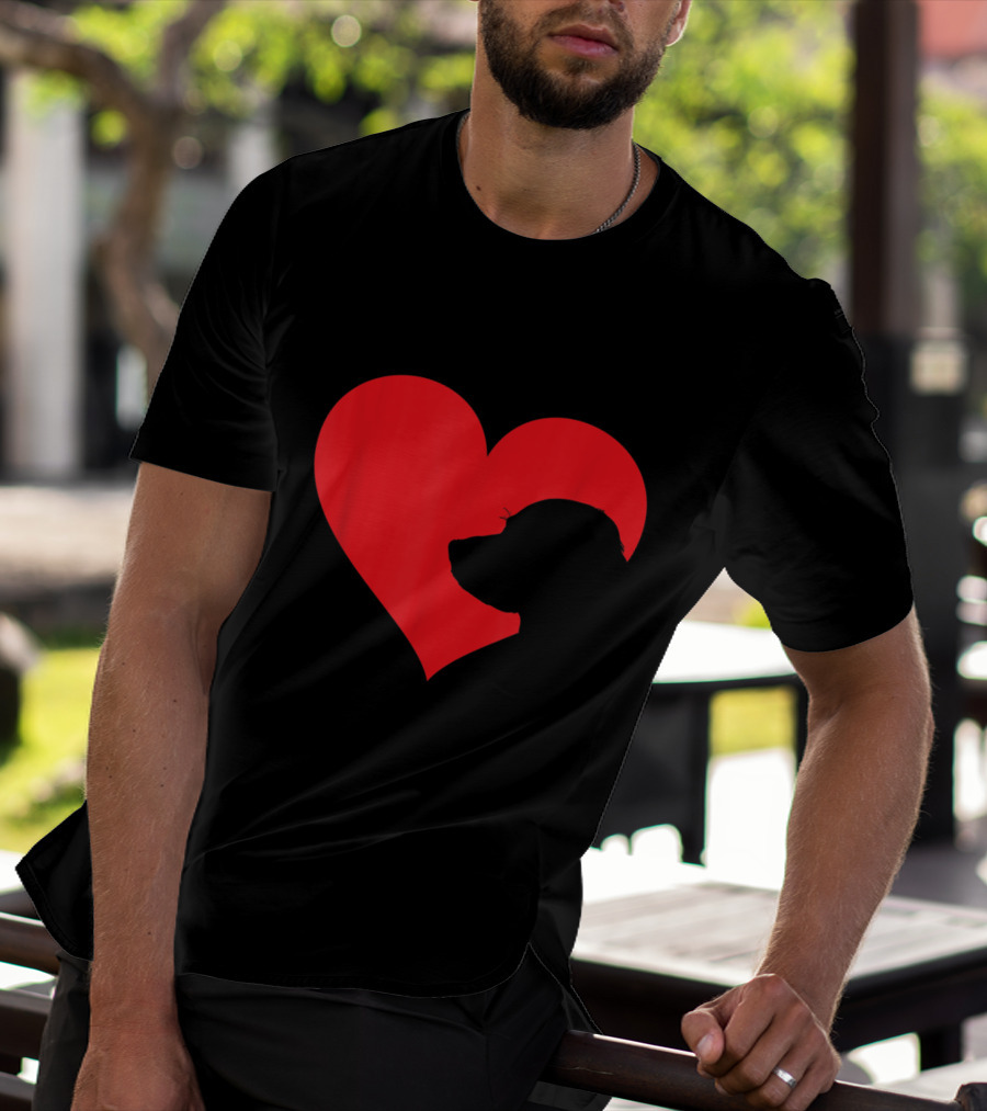 Labrador Retriever Heart For Lab Lovers T-Shirt