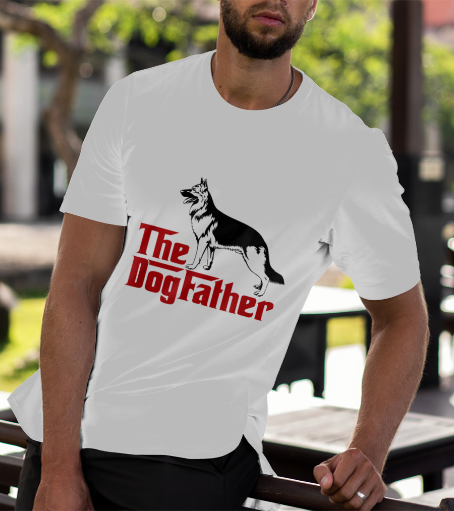 The Dogfather German Shepherd I Love My Pet Funny T-Shirt