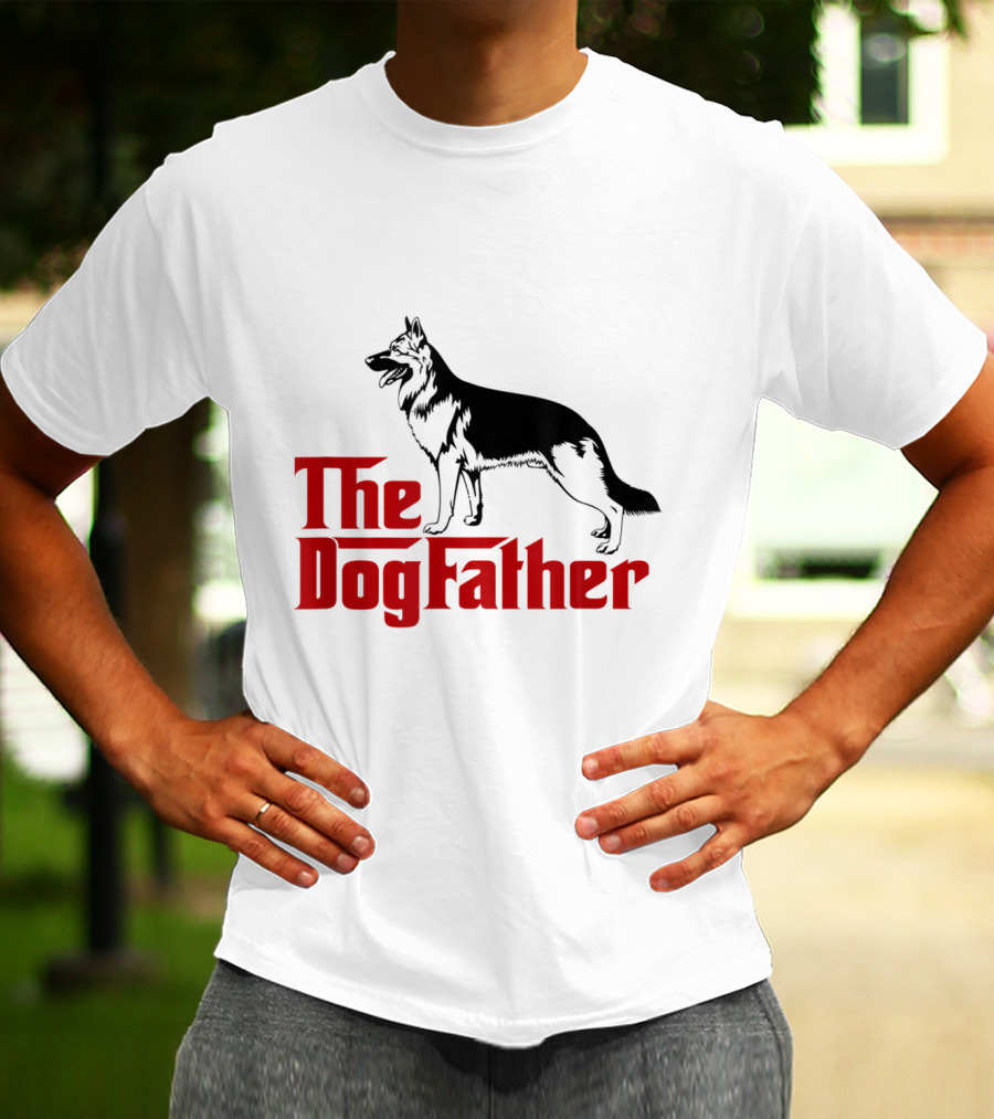 The Dogfather German Shepherd I Love My Pet Funny T-Shirt