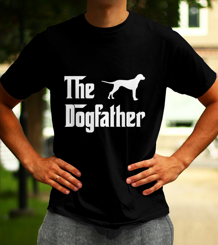 The Dogfather Labrador Dog Lovers Iconic T-Shirt