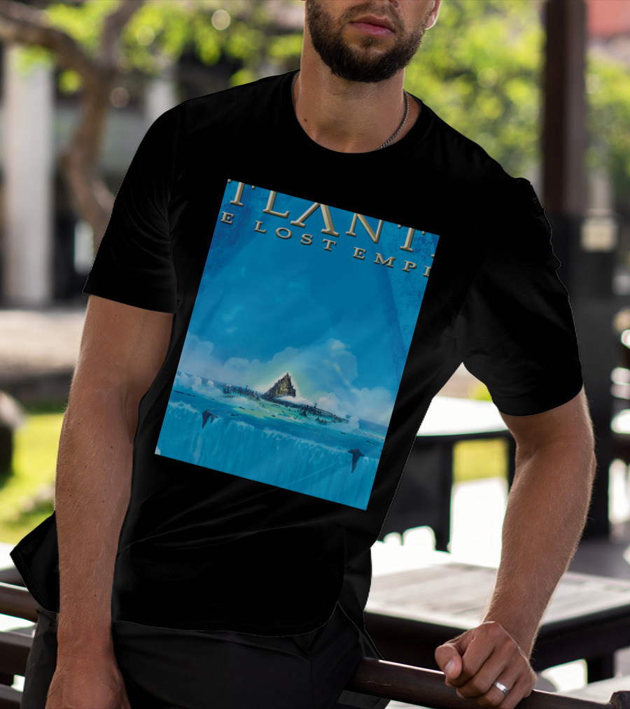 Atlantis The Lost Empire Disney Movie Scene Fade T-Shirt
