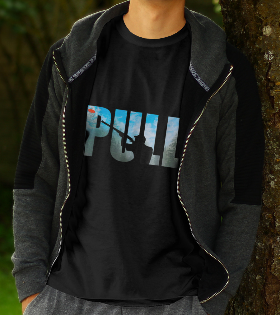 Pull Skeet Trap Clay Shotgun Shooting Sporting T-Shirt