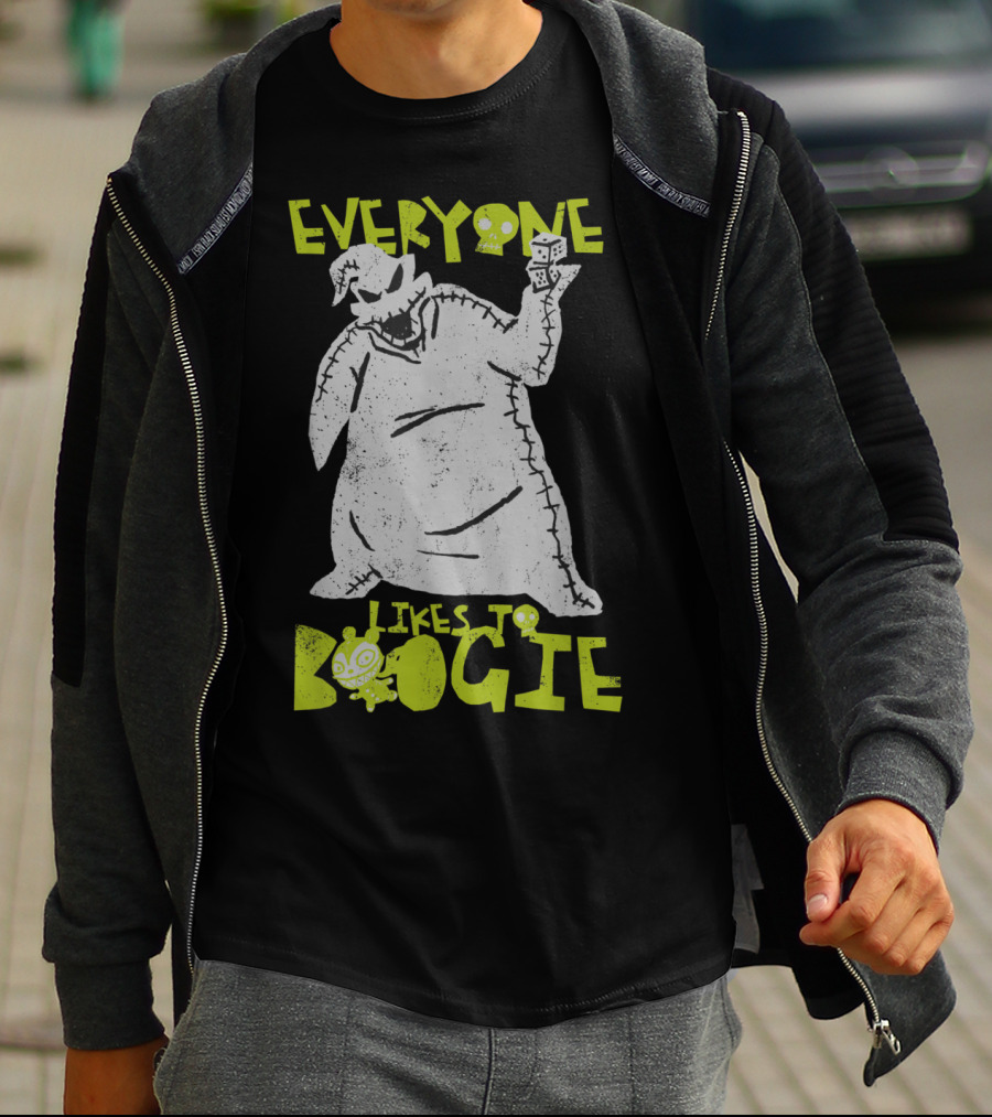 Everyone Likes To Boogie Disney The Nightmare Before Christmas Oogie Boogie T-Shirt