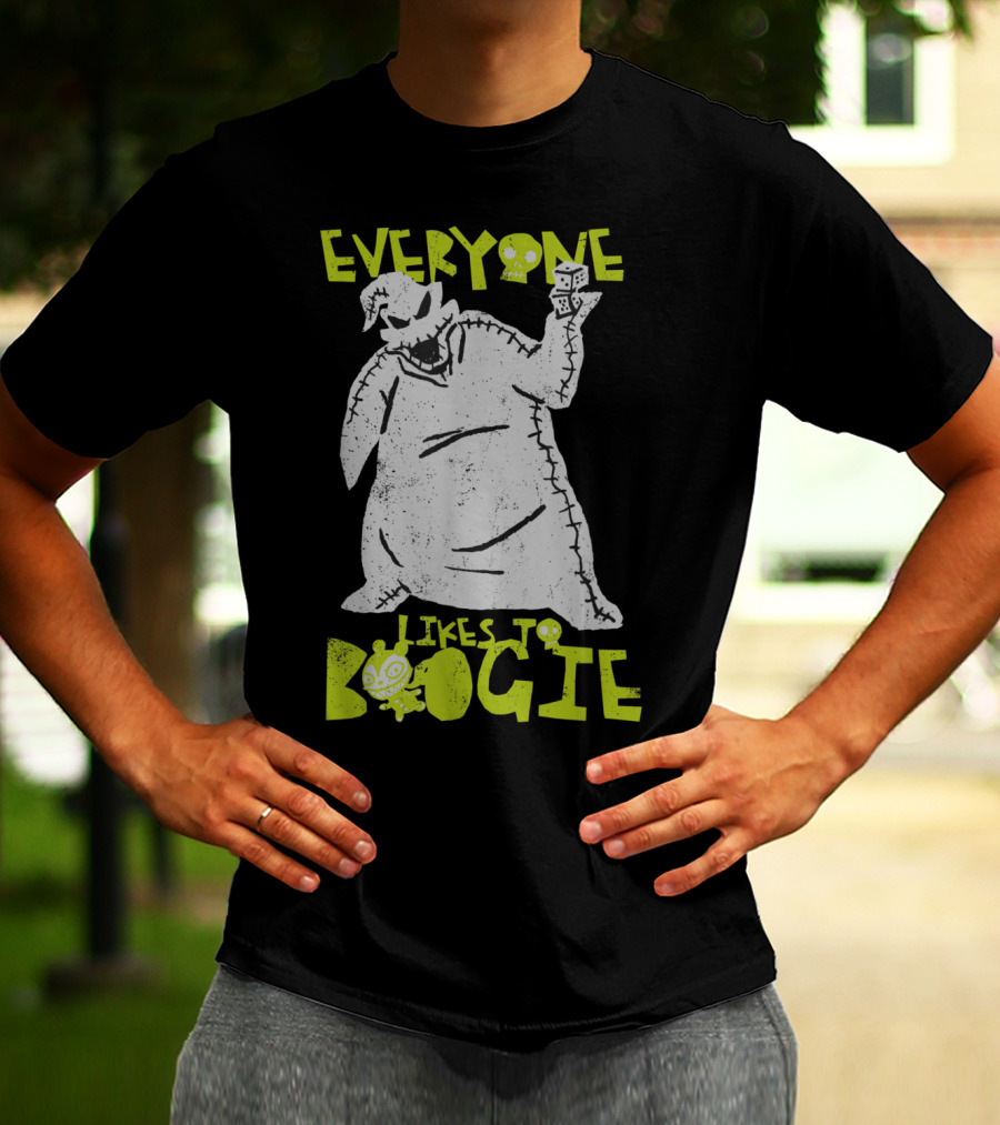 Everyone Likes To Boogie Disney The Nightmare Before Christmas Oogie Boogie T-Shirt