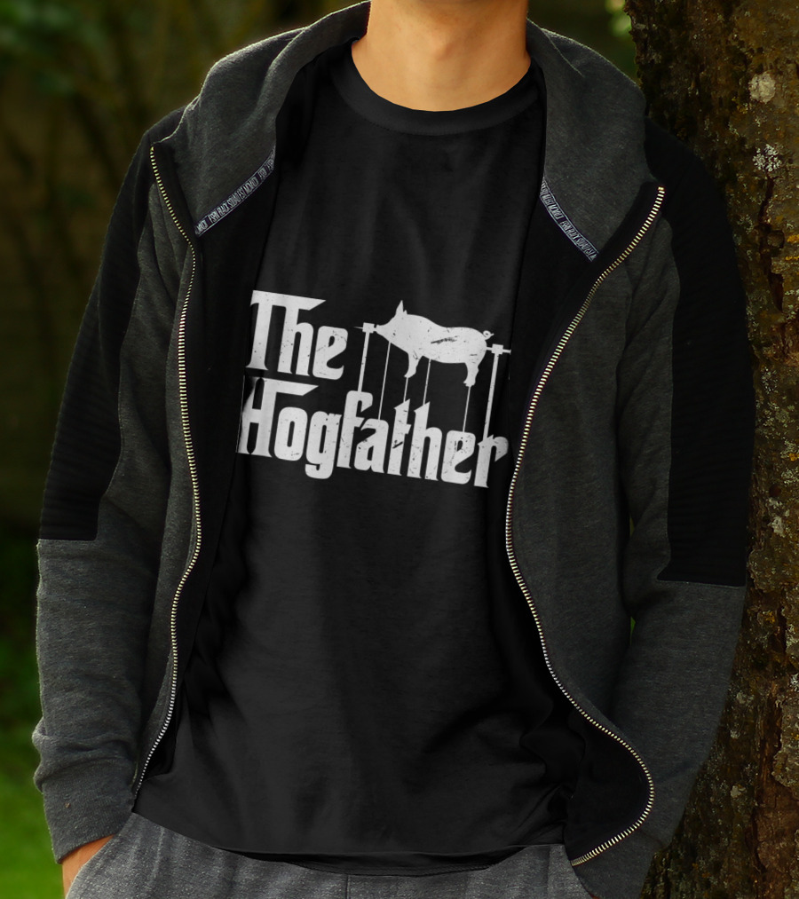 The Hogfather Barbecue Chef Funny BBQ Grill Master Godfather T-Shirt