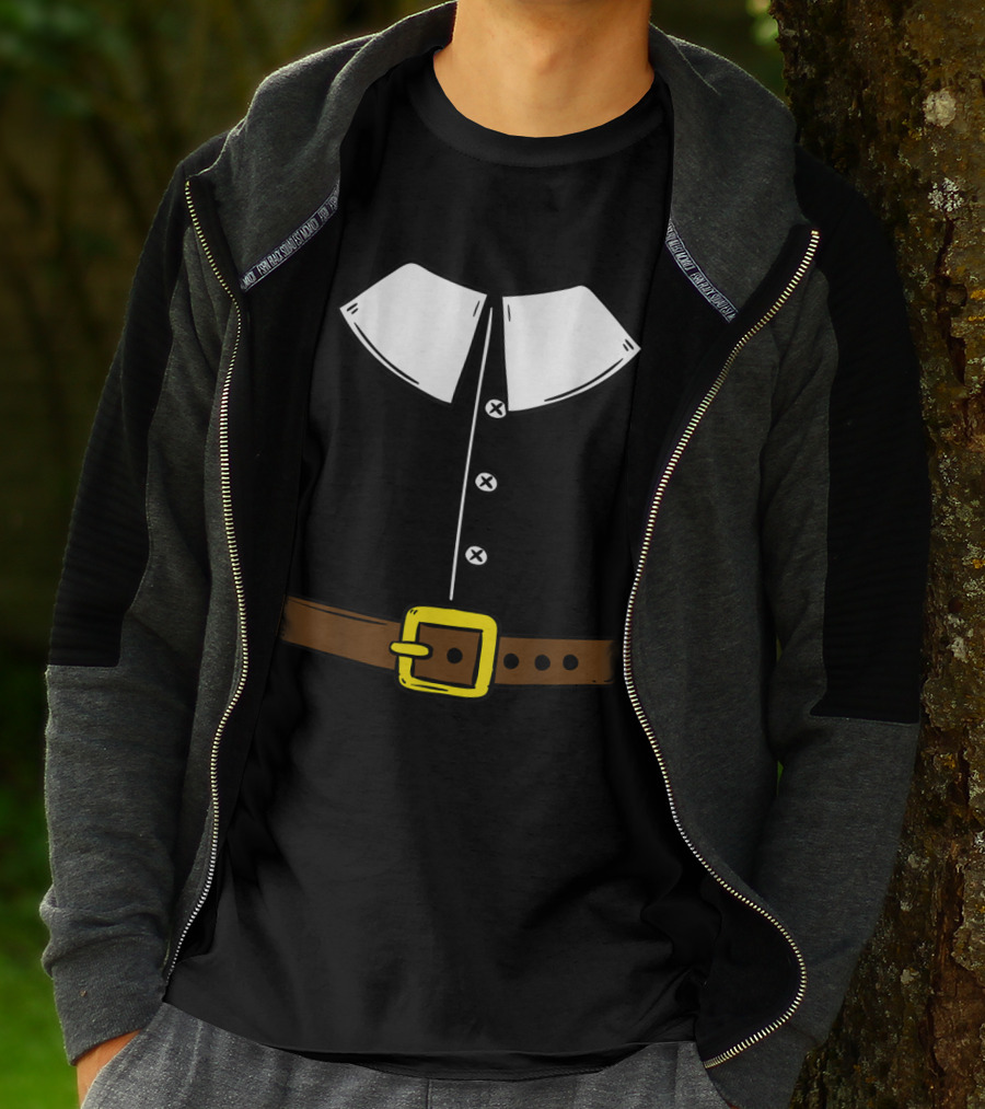 Funny Thanksgiving Pilgrim Costume T-Shirt