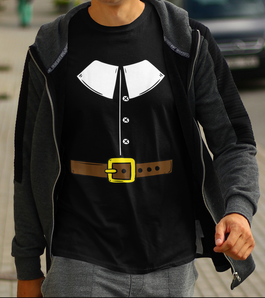 Funny Thanksgiving Pilgrim Costume T-Shirt