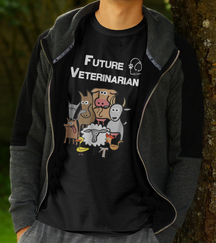 Future Veterinarian Animal Group T-Shirt